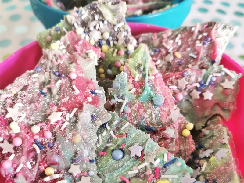 DIY Meerjungfrauen Schokolade – Einfach und lecker