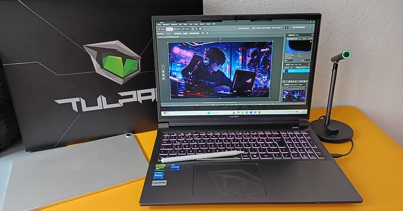 Tulpar T6 V3.5 Test: Gaming-Laptop als günstiger Content-Creation-Rechner