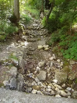 Beim Wandern verirrt