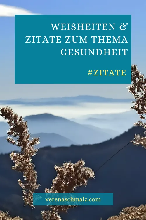 Weisheiten & Zitate zum Thema Gesundheit