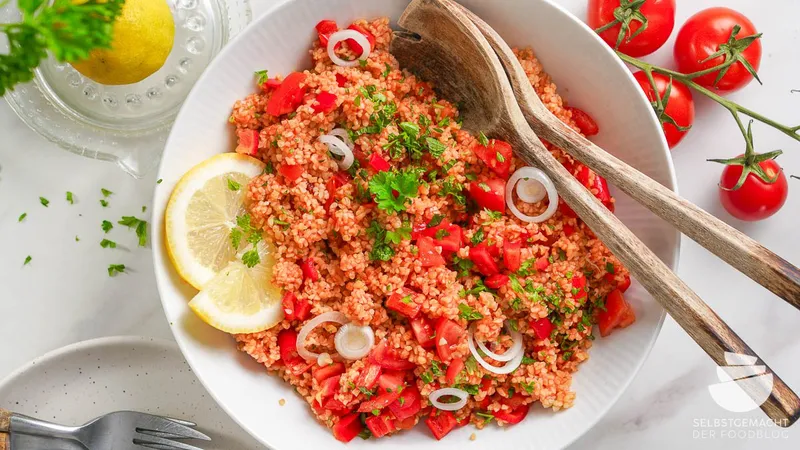 Bulgur Salat in 15 Minuten