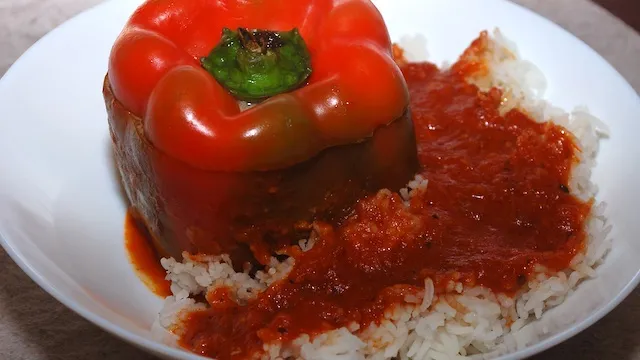 Gefüllte Paprika