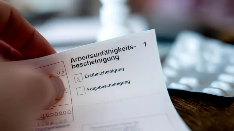 Krankschreibung ab erstem Tag: Sachsens Ärzte warnen vor überfüllten Praxen