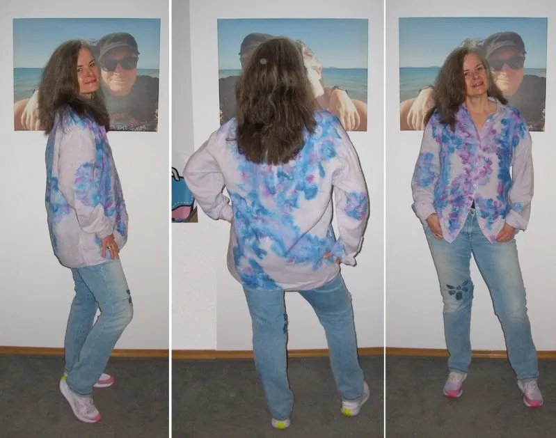 [Tall Fashion] Leinenhemd - upcycling statt discarding