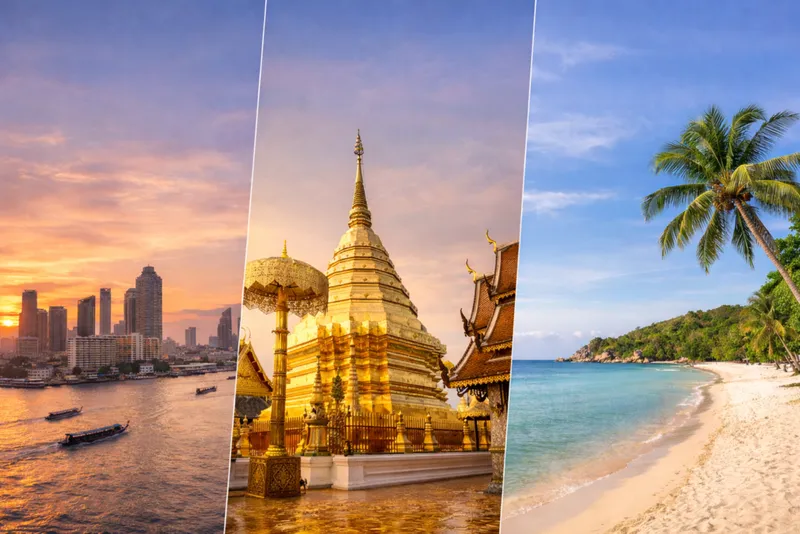 Thailand Reiseroute für Anfänger – Schritt für Schritt durchs Land
