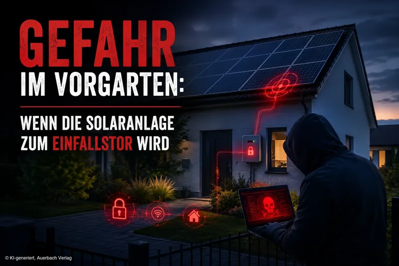 Gefahr im Vorgarten: Wenn die Solaranlage zum Einfallstor wird