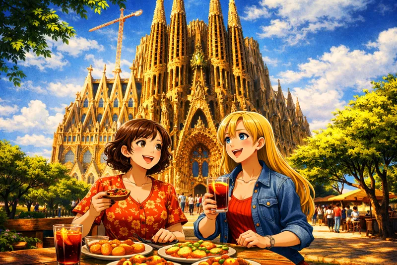 Pfingsten in Barcelona: Die Familia Sagrada, Tapas und die Suche nach dem perfekten Cap