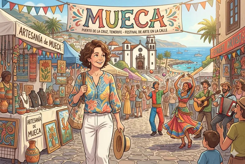 Ich bin zurück auf Teneriffa und MUECA, das Streetart-Festival, auch