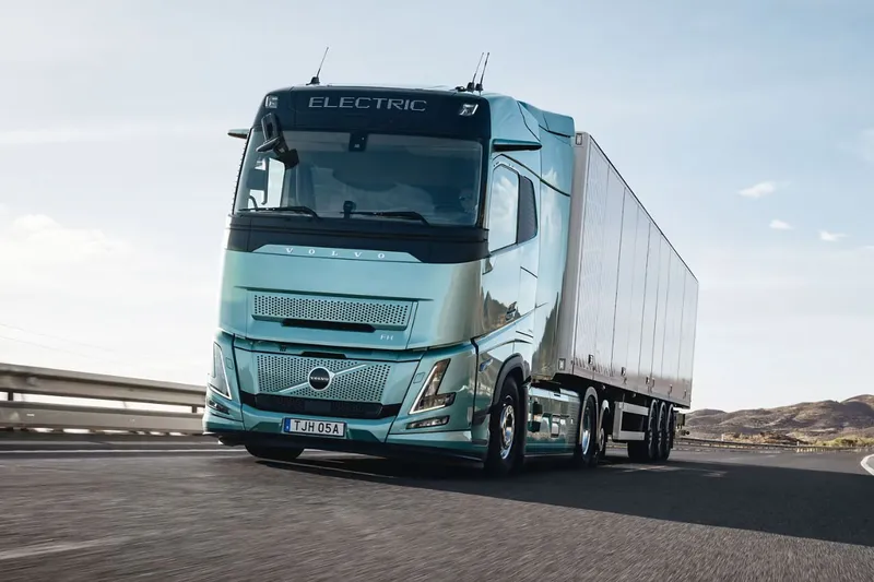 Volvo Trucks FH Aero Electric schafft bis zu 700 Kilometer mit einer Akkuladung