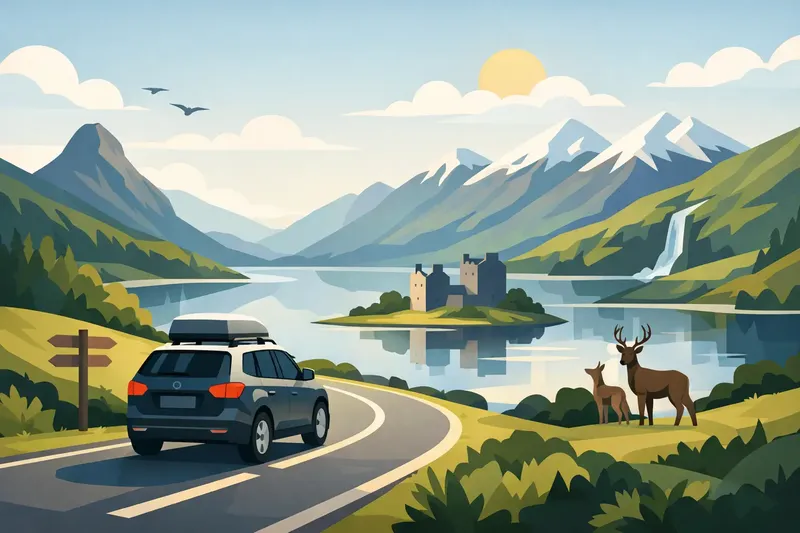 Schottland Highlands Roadtrip: Route & Tipps
