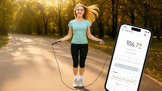 Smartes Springseil verbindet Cardio-Training mit Fitness-Tracking