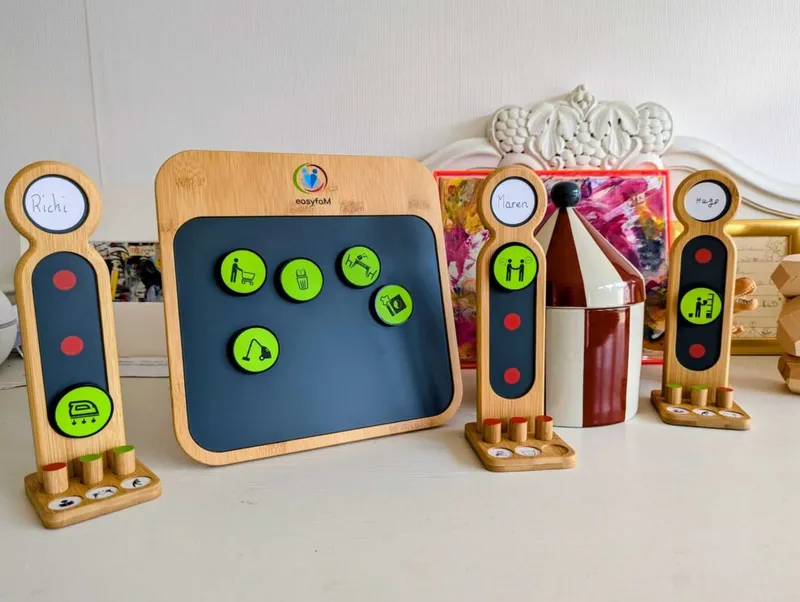 Familienplaner im Test: Unsere Erfahrungen mit dem easyfaM Taskboard