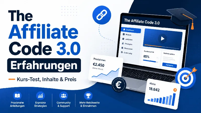 The Affiliate Code 3.0 Erfahrungen: Lohnt sich der Kurs von Marek Rühl?