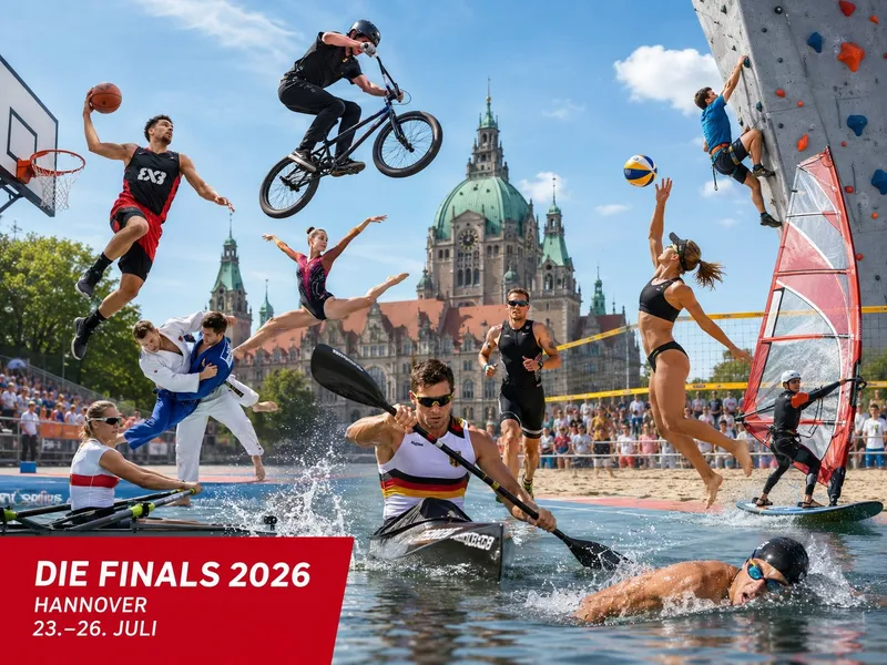 Die Finals 2026 in Hannover: Sportarten, Zeitplan, Wettkämpfe & alle Meisterschaften