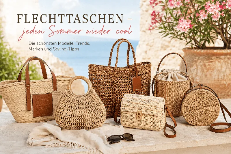 Flechttaschen – jeden Sommer wieder cool