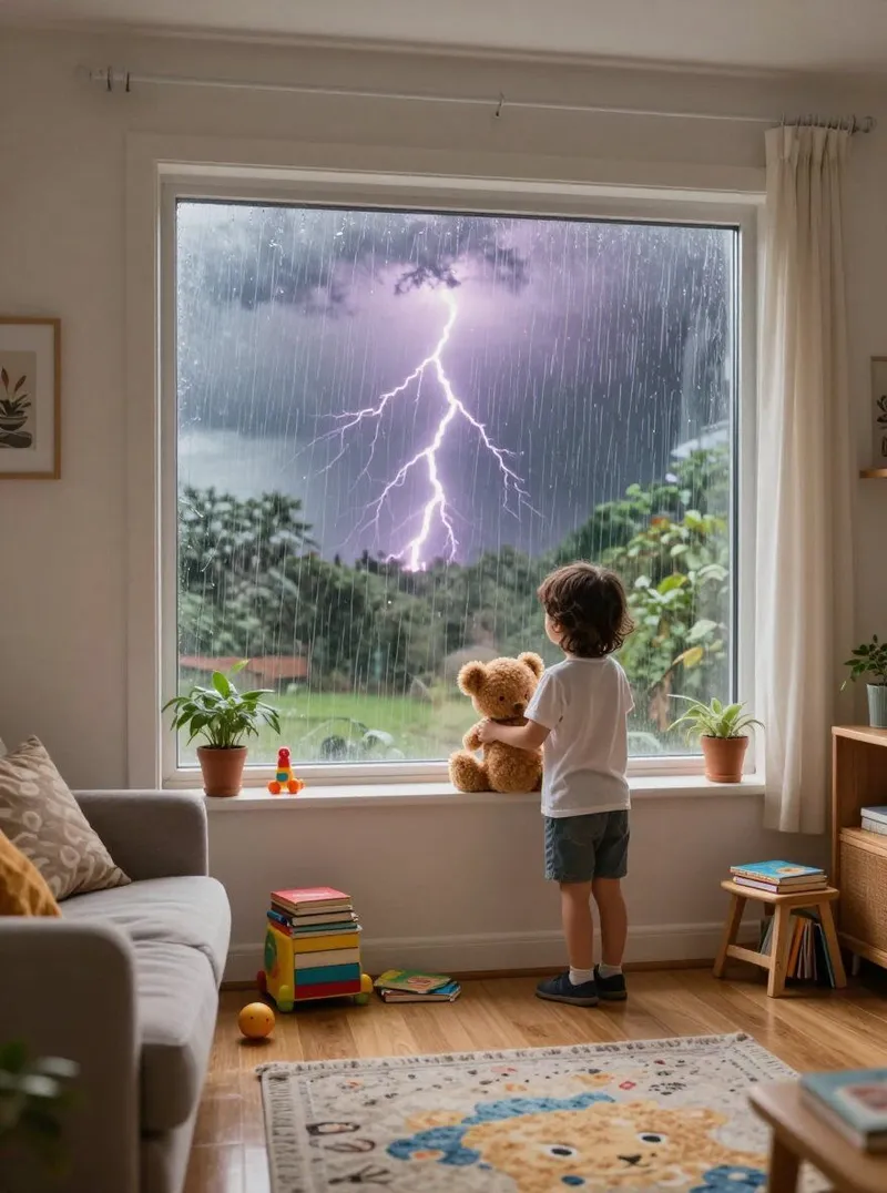 Richtiges Verhalten bei Gewitter