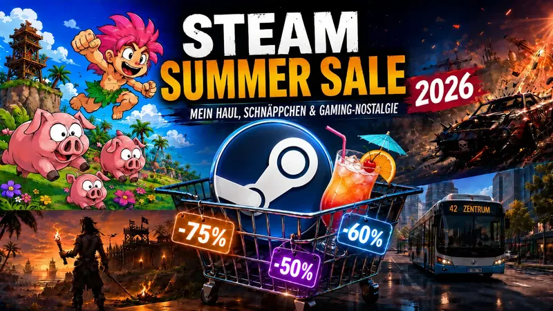 Steam Summer Sale 2026: Mein Haul, Schnäppchen und Gaming-Nostalgie