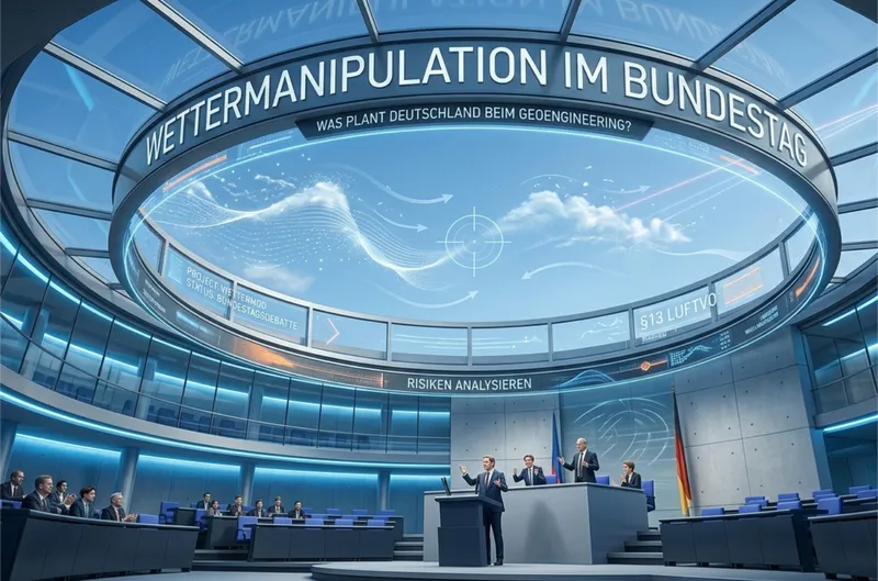 Wettermanipulation im Bundestag: Was plant Deutschland beim Geoengineering?