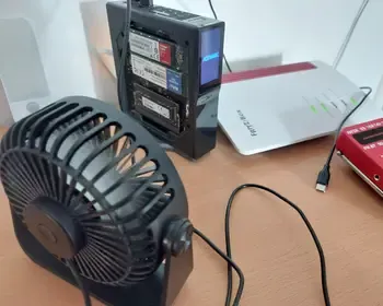 Kühlung für Router und NAS im Sommer!