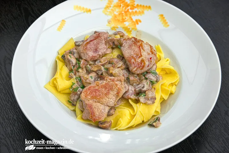 Pappardelle al Bosco, ein feines Pasta-Gericht zum Feierabend oder an stressigen Tagen