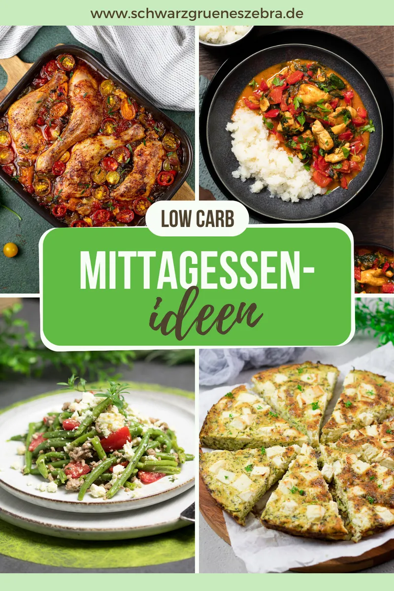 Die besten Low Carb Mittagessen – 111 Rezepte für Mittags