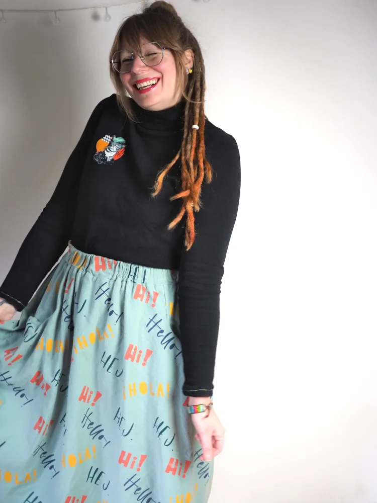 Handmade Outfit beim MeMadeMittwoch