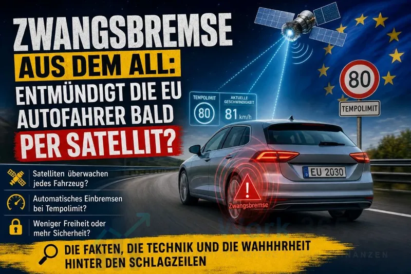 Entmündigt die EU Autofahrer bald per Satellit?