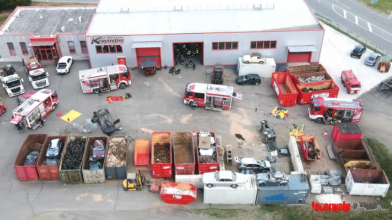 FF Althofen: Die Feuerwehrschule kommt in’s Rüsthaus