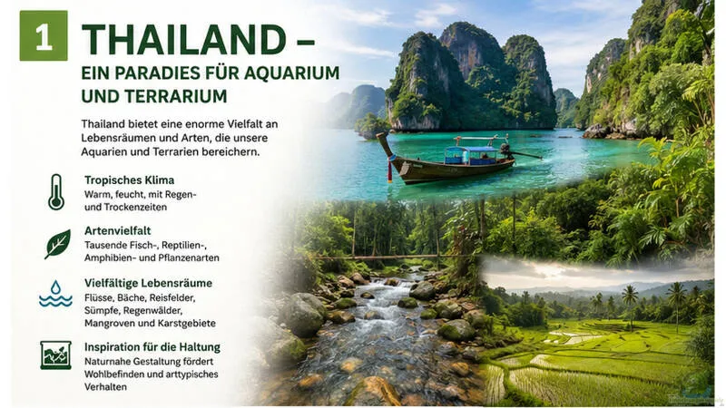Thailand: Herkunftsland von Tieren und Pflanzen für dein Aquarium oder Terrarium von Tom