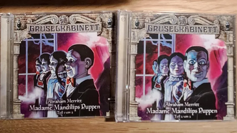 Gruselkabinett – 96/97: Madame Mandilips Puppen (Hörspiel nach Abraham Merritt mit u.a. Hans-Georg Panczak)
