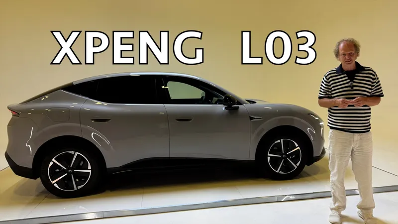 Schöner als Porsche? Der neue XPENG L03 haut dich mit Preis, Technik & Design von den Socken!