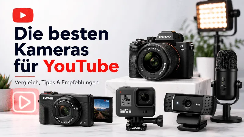 Beste YouTube Kamera 2026: Die 7 besten Kameras im Vergleich