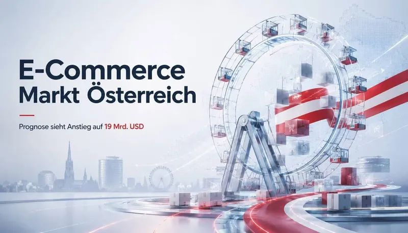 E-Commerce Markt Österreich: Prognose sieht Anstieg auf 19 Mrd. USD