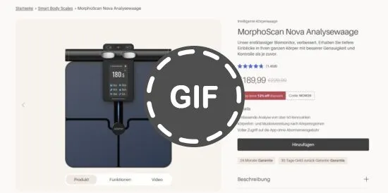 der Renpho MorphoScan Nova Test – absolut Fit im Jahr 2026..