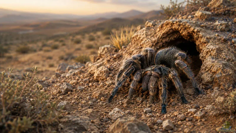 Vogelspinnen aus dem Nahen Osten: Faszinierende Terrarientiere zwischen Steppe, Fels und Halbwüste von Tom