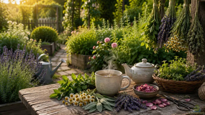Tee im Garten selbst anbauen und genießen von Tom