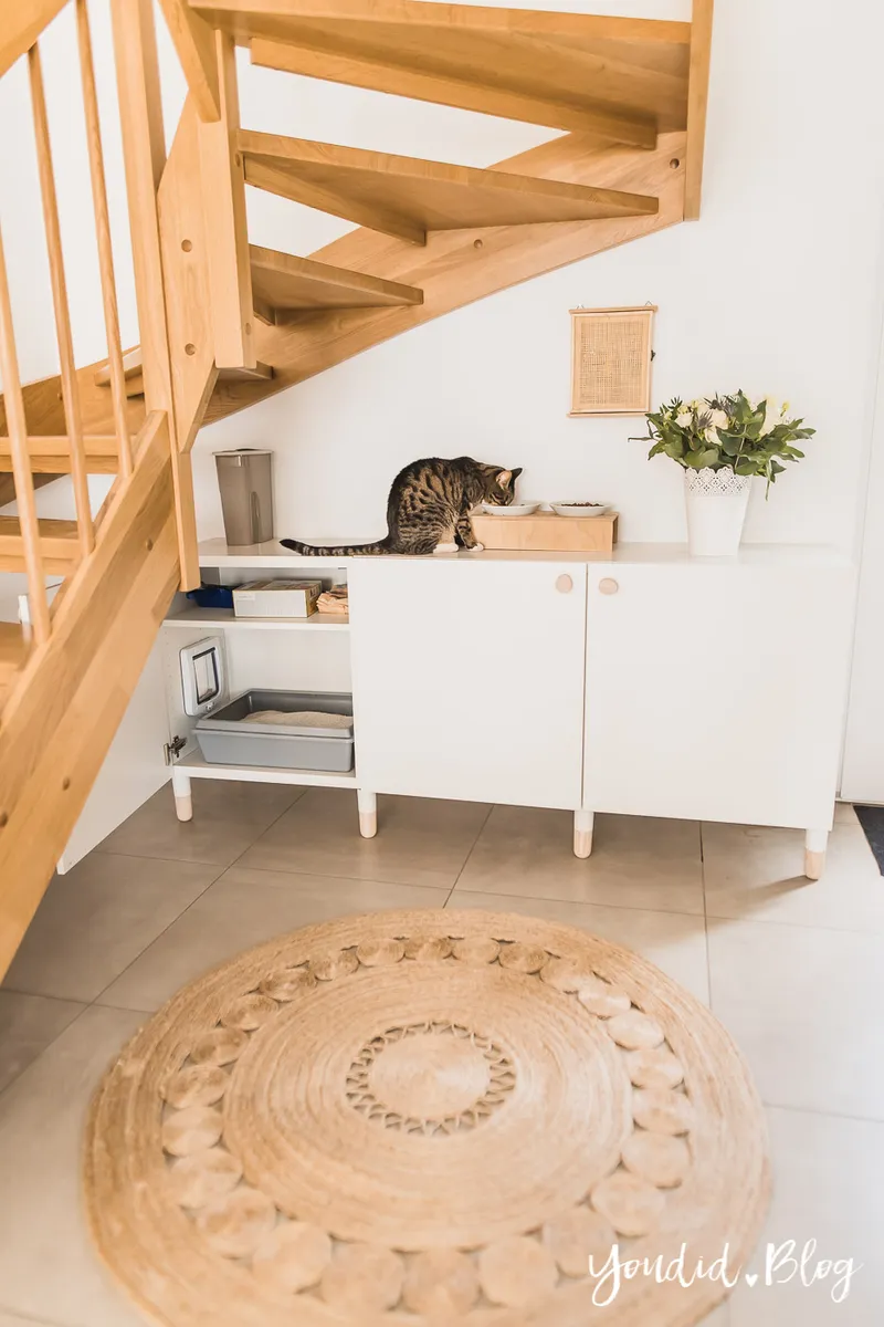 DIY Katzenklo in einem IKEA Besta Schrank verstecken – IKEA Hack für eine versteckte Katzentoilette