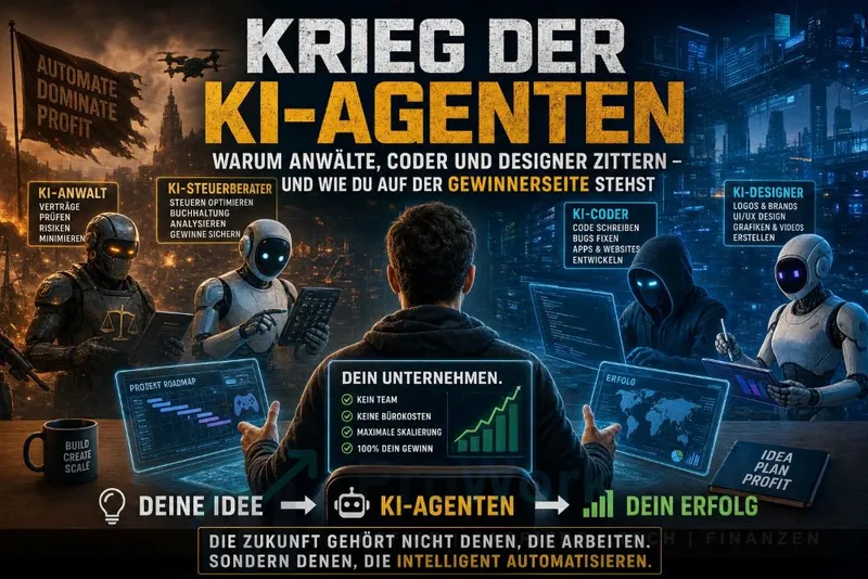Krieg der KI-Agenten: Warum Anwälte, Coder und Designer zittern