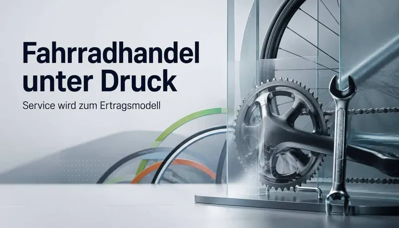 Fahrradhandel unter Druck: Service wird zum Ertragsmodell