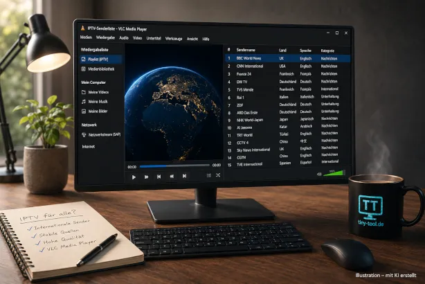 Freie TV-Livestreams mit VLC: Die GitHub-Playlist erklärt