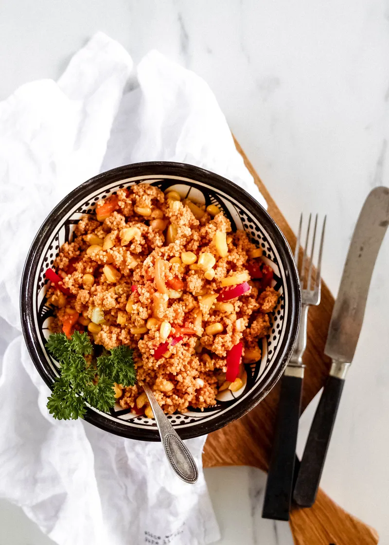 Exotisch: orientalischer Couscous Salat