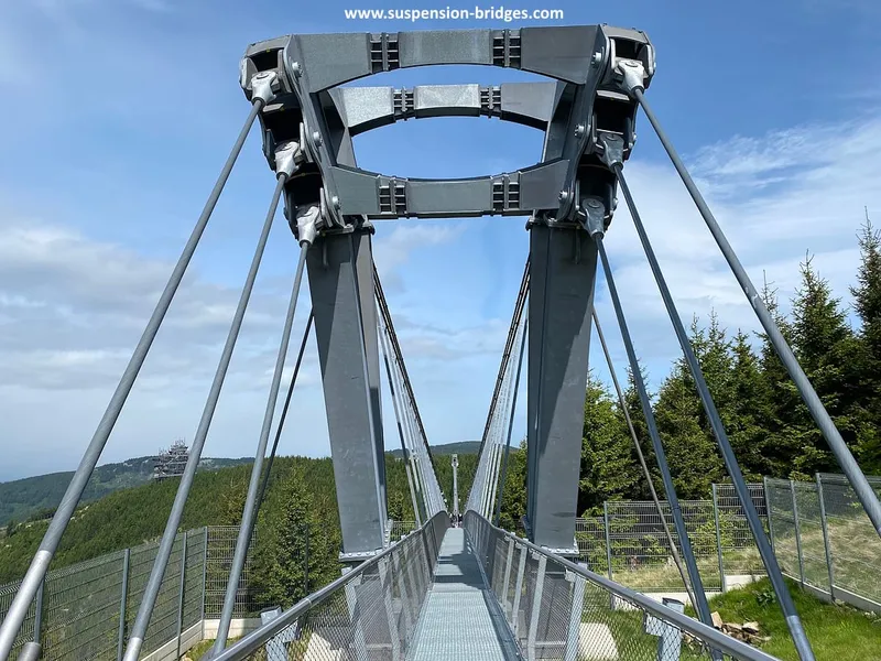 Sky Bridge – Dolni Morava – Tschechien – 405 Tonnen Brücke