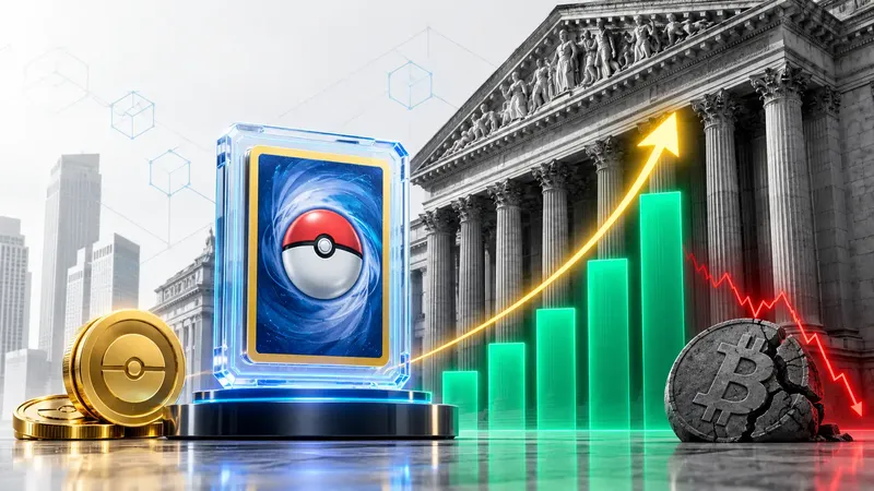 Tokenisierte Pokémon-Karten: Warum das RWA-Segment trotz Bitcoin-Crash einen Rekord meldet