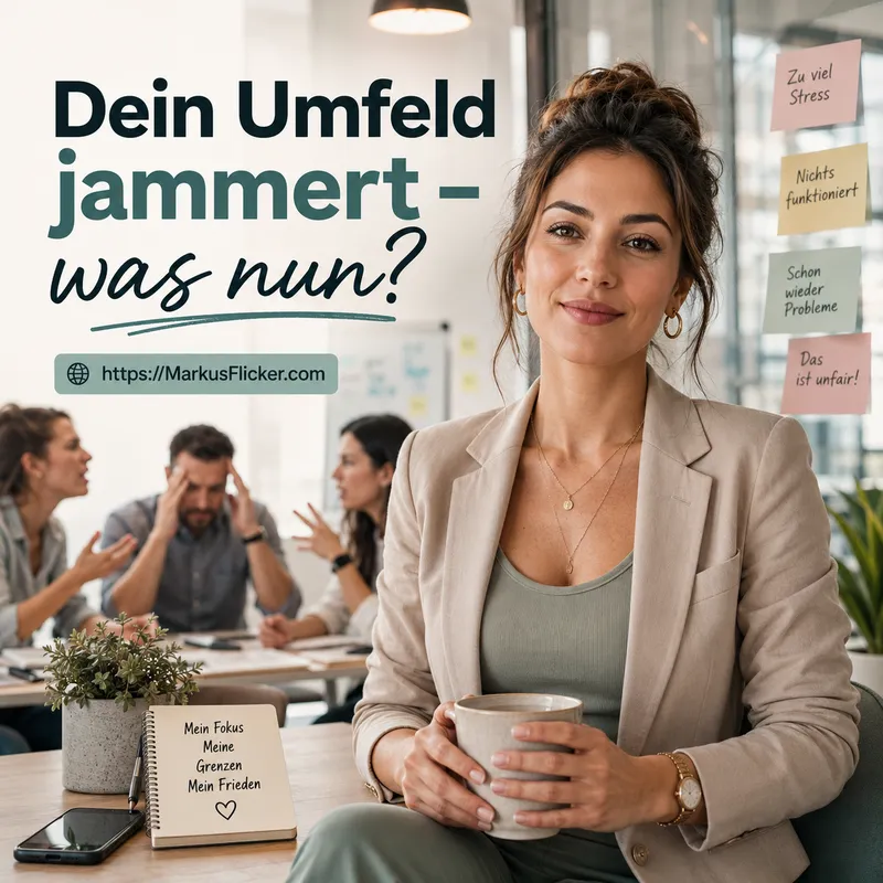 Dein Umfeld jammert – was nun?