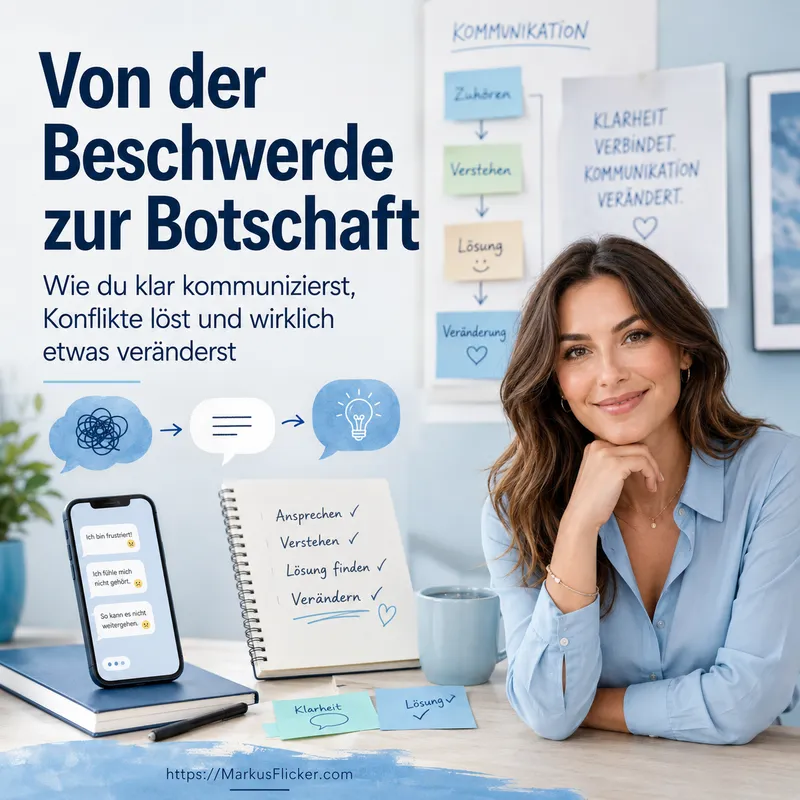 Von der Beschwerde zur Botschaft: Wie du klar kommunizierst, Konflikte löst und wirklich etwas veränderst