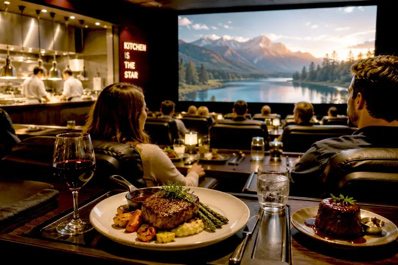 Judge An In-Seat Dinner By Its Kitchen Not Its Recliners