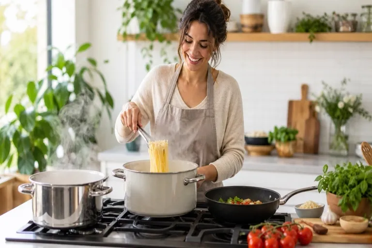 Was koche ich mit wenig Abwasch? One-Pot-Orzo mit Hähnchen