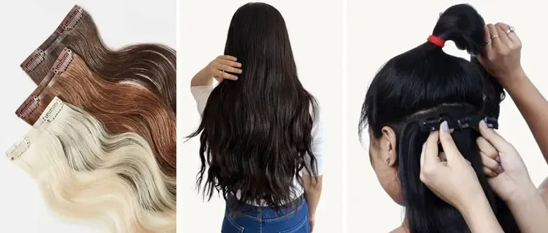 Clip In Extensions: Die einfache Lösung für mehr Länge und Volumen
