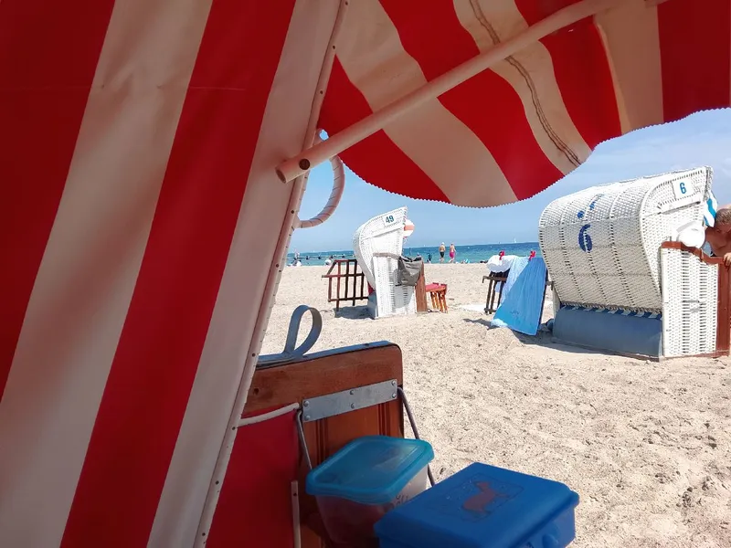 Der Strandkorb, typisch deutsch