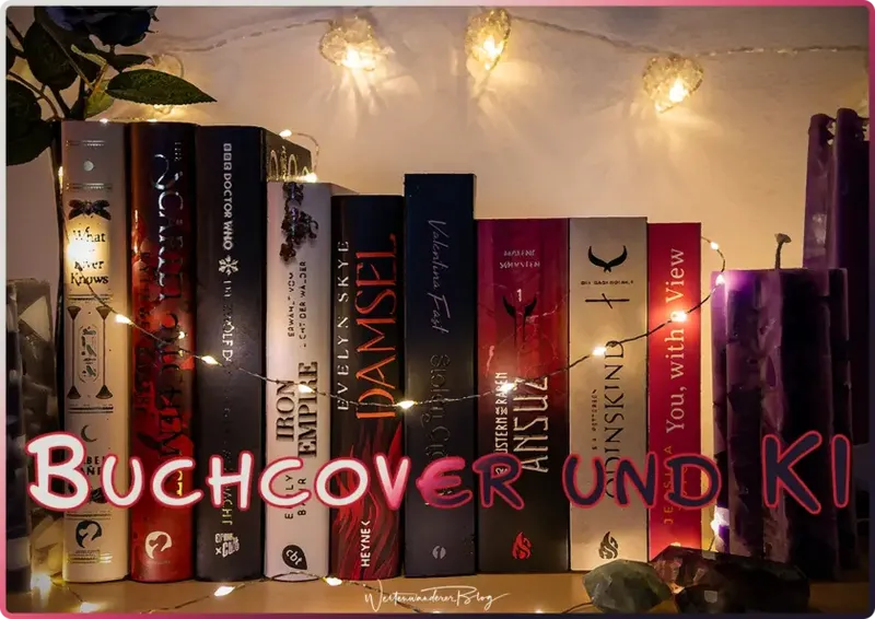Buchcover und KI: Warum ich Buchcover nicht in KI-Tools hochlade